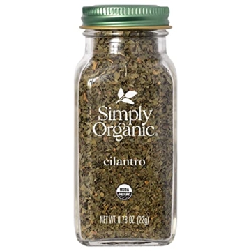 Simply Organic Cilantro Leaf 0.78oz | Flavorful & Versatile Culinary Herb