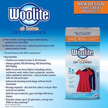 Woolite Dry Cleaner's Secret 14-Count Dry Cleaning Cloths