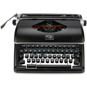 Royal Classic Retro Manual Typewriter - Timeless Writing Tool