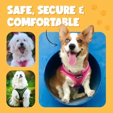 Bark Appeal Brown Step-in Harness for Small-Medium Dogs