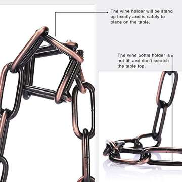 Fantasee Floating Wine Holder - Unique Kitchen Gift