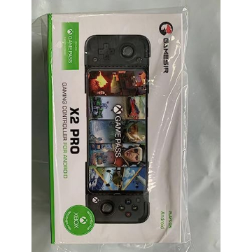 GameSir X2 Pro-Xbox Mobile Game Controller for Android Type-C (100-179mm), Phone Controller for xCloud, Stadia, Luna - 1 Month Xbox Game Pass Ultimate -Passthrough Charging (Black)