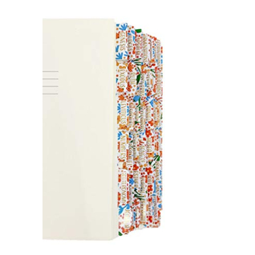 Floral Story Peel and Stick Bible Tabs with Gold Foil