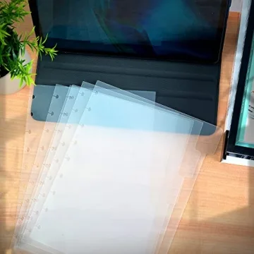 Stylish 6 Tab Classic Size Page Dividers for Planners
