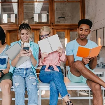 Stylish 6 Tab Classic Size Page Dividers for Planners