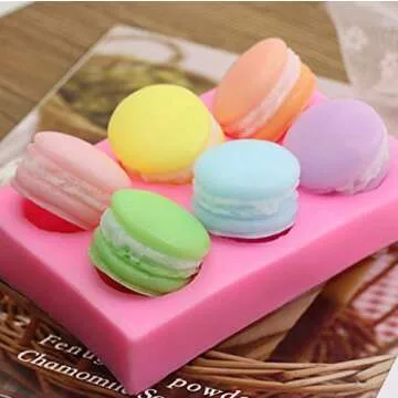 3D Macaroon Silicone Mold for Fun Baking Projects