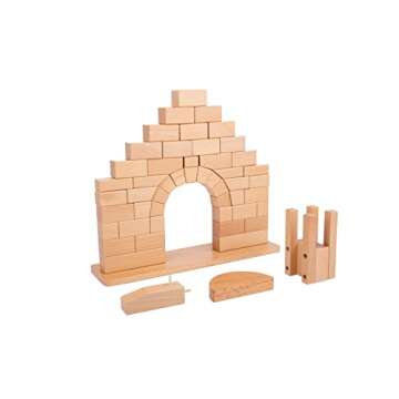 Montessori Toys for 3+ Years - Roman Arch Bridge Wooden Building Blocks