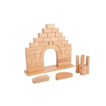 Montessori Toys for 3+ Years - Roman Arch Bridge Wooden Building Blocks
