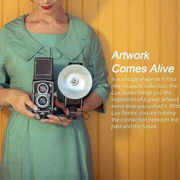 Godox Lux Senior Retro Camera Flash - Vintage Charm Meets Modern Tech