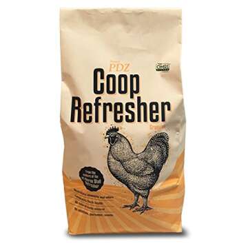 Sweet PDZ - Coop Refresher - Zeolite Odor Eliminator - Essential Chicken Coop Accessory - 10 lbs