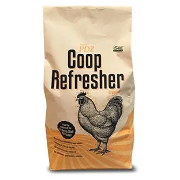 Sweet PDZ - Coop Refresher - Zeolite Odor Eliminator - Essential Chicken Coop Accessory - 10 lbs