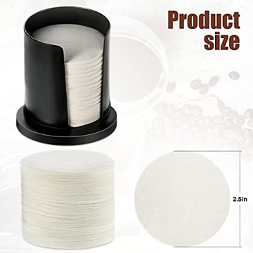 Outus Coffee Filter Holder Set with 700 Disposable Filters
