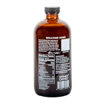 The Chai Box - Sweetened Chai Tea Concentrate - Vegan, Gluten Free, All Natural Ingredients, Black Tea, w/Cinnamon & Cardamom - Prepare using 1:1 Ratio of Milk & Concentrate - Pack of 2-16oz Bottles