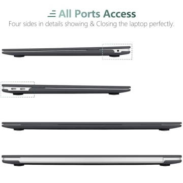 Stylish DONGKE MacBook Air 13 Inch Case with Accessories