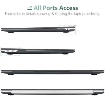 Stylish DONGKE MacBook Air 13 Inch Case with Accessories