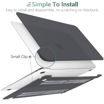 Stylish DONGKE MacBook Air 13 Inch Case with Accessories