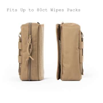 Tactical Baby Gear MOLLE Baby Wipe Pouch 2.0 (Black)