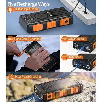 GOODaaa 45800mAh Power Bank with Wireless Charger