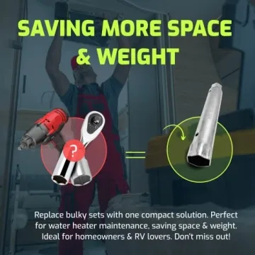 ONENESS 369 Heavy-Duty RV Water Heater Socket Tool