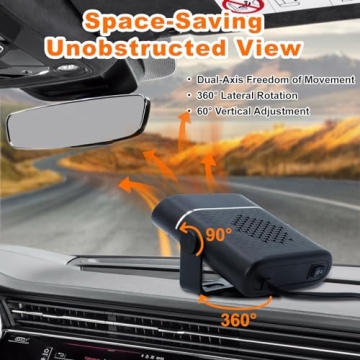Portable 2-in-1 Car Heater - Efficient Defrost and Defogging