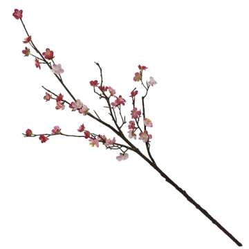 Realistic ARTIFIPLANT Plum Blossom Flowers Set – 6 Artificial Branches for Home Decor