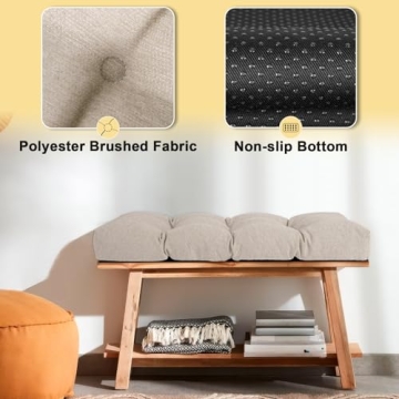 Comfortable ROFIEJOX Long Seat Cushion for Any Space
