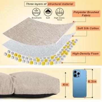 Comfortable ROFIEJOX Long Seat Cushion for Any Space