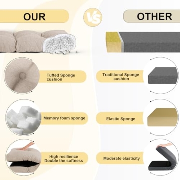 Comfortable ROFIEJOX Long Seat Cushion for Any Space