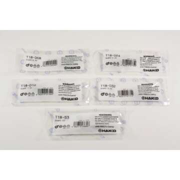 Digital Soldering Station with Chisel Tip Pack T18-D08/D12/D24/D32/S3