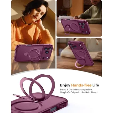 Elegant MOCCA iPhone 17 Pro Case with MagSafe