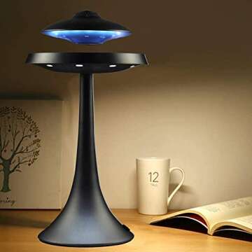 RUIXINDA Magnetic Levitating UFO Bluetooth Speaker