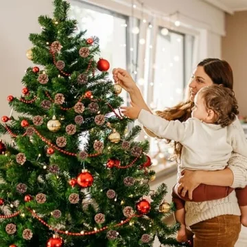 Larber Pine Cones Set for Christmas Crafting & Decor