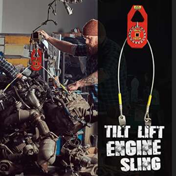 Oberg Tilt Lift Engine Hoist Sling | Hassle-Free 1 Ton Capacity