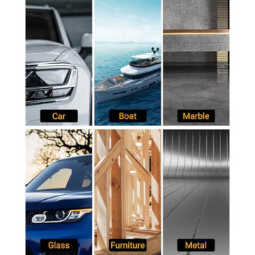 DEKOPRO Dual Action Car Polisher for Scratch & Swirl Removal