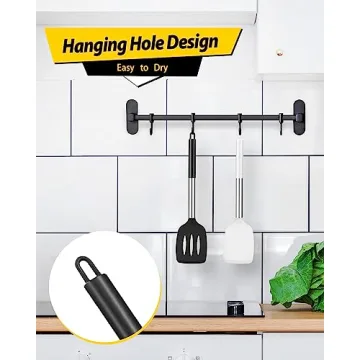 Silicone Spatula Set - Non-Stick & Heat Resilient Cookware