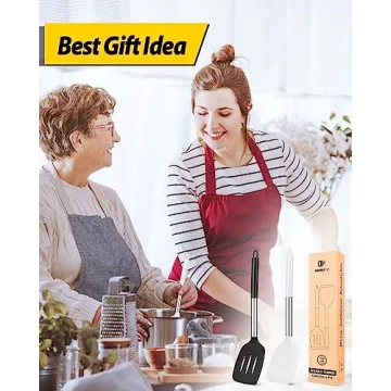 Silicone Spatula Set - Non-Stick & Heat Resilient Cookware