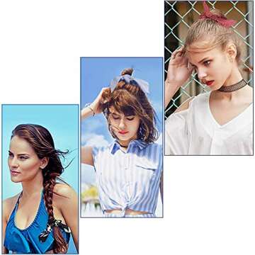 ANBALA 18 Pcs Bow Scrunchies Set for All Hair Types