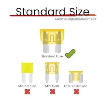 Reliable 25 pcs 20 Amp Car Blade Fuses for All Vehicles