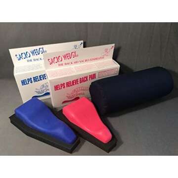 SACRO WEDGY - The Back Aid Sacro Stabilizer - FEMALE VERSION - Helps Releive Back Pain