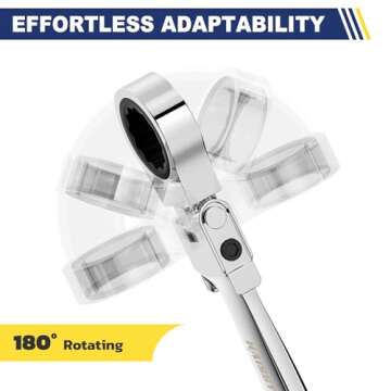 Flex-Head Ratcheting Wrench Set – 13pcs for Auto Repairs