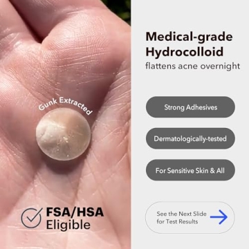 Avarelle Acne Patches - Fast-acting Hydrocolloid Zit Solution