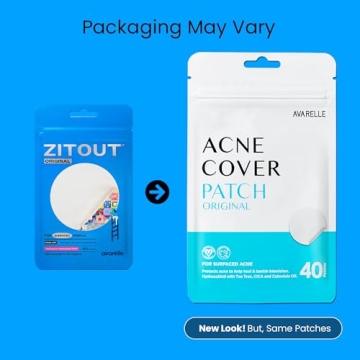Avarelle Acne Patches - Fast-acting Hydrocolloid Zit Solution