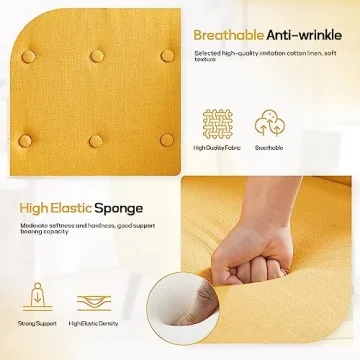 Comfy Mid-Century Accent Chair for Small Spaces