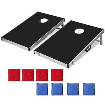 F2C Premium Cornhole Game Set Lightweight and Portable