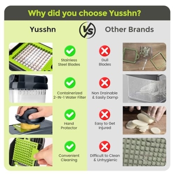 Vegetable Chopper,12 in 1 Multifunctional Food Chopper,7 Blade Veggie Chopper, Chopper Vegetable Cutter for Salad Potato Carrot Garlic,Kitchen Essential(Grey)