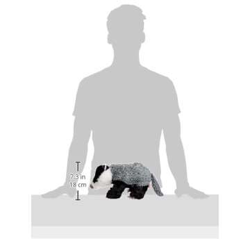 Wild Republic Badger Plush, Stuffed Animal, Plush Toy, Gifts for Kids, Cuddlekins 12 Inches