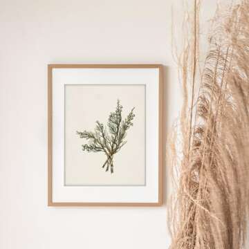 Canssape Vintage Farmhouse Wall Decor French Country Decor 8"x10" Sled Wall Art Prints Aesthetic Botanical Pictures Rustic Snow Winter Posters Wall Decor Set of 6 Gallery Decor(Unframed)