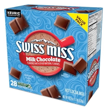 Swiss Miss Milk Chocolate Cocoa K Cups - 28 Count