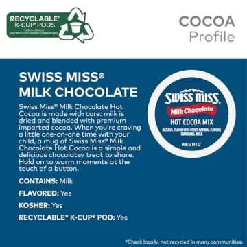 Swiss Miss Milk Chocolate Cocoa K Cups - 28 Count