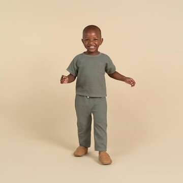 Modern Moments Baby Boys' Waffle Knit 2-Piece Set